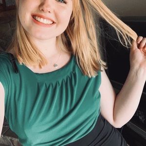 Dark green and black tight mini dress